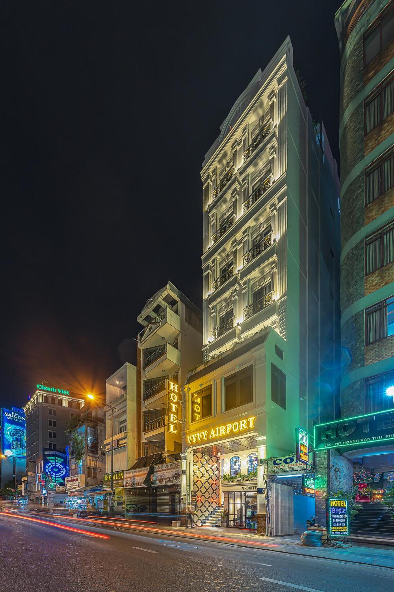 הו צ'י מין סיטי Collection O Vyvy Airport Hotel מראה חיצוני תמונה